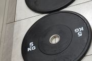 brand new 4x5kilo olympic bumper weight plates