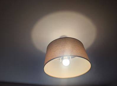 Beige lampshade (ceiling or table lamp)