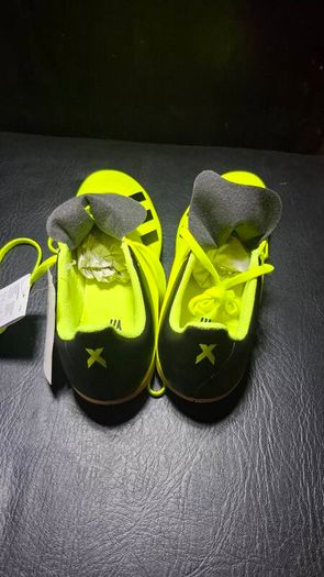 Adidas X Tango 18.4 J Youth Kids Soccer Cleats Size 5 Solar Yellow/Black DB2433