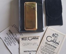 NOS Colibri Lighter box and Papers WORKING