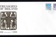 1992 Ireland Forth Definitive Stamp Series (40p Glenisheen Collar &amp; 45p Silver Thistle Brooch)  An Post First Day Cover (FDC)
