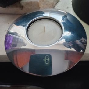Georg Jensen Steel Candleholder