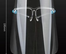 4 x Face Shield with glasses frame. Free post