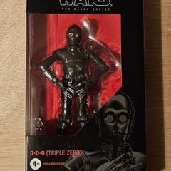 Star Wars 0-0-0 Triple Zero 6" Scale Black Series New & Unopened