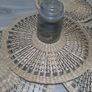 4 large wicker placemats Image 3