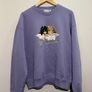 FIORUCCI Angels Logo Lavender Sweatshirt Size M! Image 2