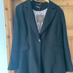 Savior ladies black blazer plus size - New
