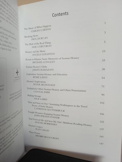 The Irish Review: Winter-Spring 2014/2015, Seamus Heaney (HQ835)