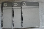 nu: Craze Cloud A5 Notebook Ruled Notepad Grey 160 Pages Home Office School College