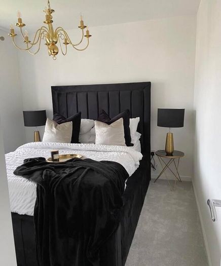 Ottoman Upholstered Bed, Double Bed with Hydraulic Lifting Bar, Height Adjustable Padded Headboard, Metal Slatted Frame, Youth Bed, Adult Bed