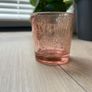 Set of 8 Pink Tealight Holders with Decorative Brooch Design Image 3