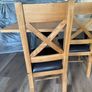 oak table and chairs Image 2