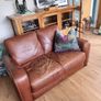 FREE leather 3 and 2 seater Image 2