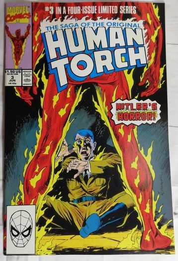 Saga of the Original Human Torch Limited Series Issues 1-4 (1990)
