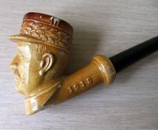 Old Marshall Foch Pipe