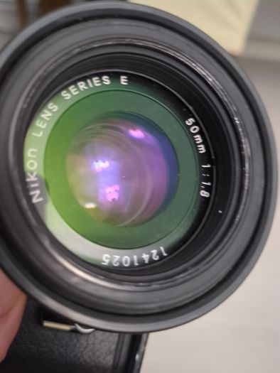 Nikon EM 35mm Film Camera + Series E 50mm f/1.8 Lens