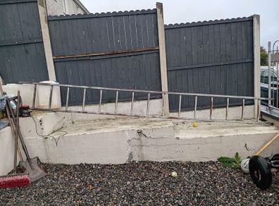 Galvanised Ladder