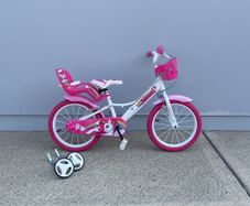 Girls 16" Unicorn Bicycle by Dino Bikes