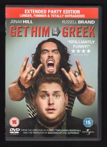 Get Him to the Greek 2 disc DVD Movie starting Jonah Hill and Russell Brand