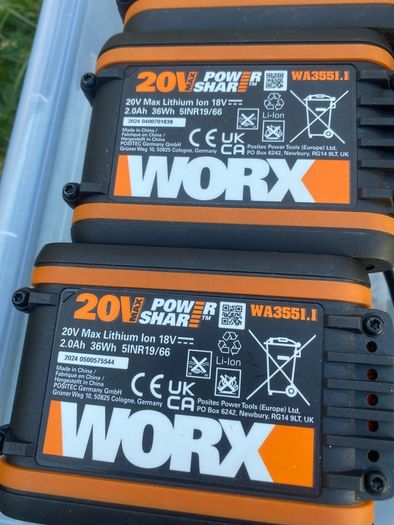 Workx wg 163e 18v (20v max) cordless grass trimmer