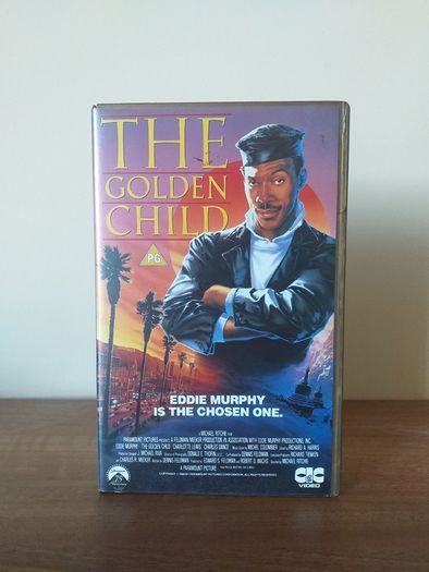 The Golden Child "Eddie Murphy" (VHS PAL) Video Cassette Tape 1986 (SUPER RARE) In This Exceptional Condition