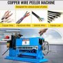 Electric Wire Stripping Machine 370W 1.5mm-40mm Cable Stripper Peeling W/ 11 Channels & 10 Blades Removing Plastic 220v new Image 2