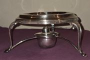 Antique Silver Plate Kettle Warmer