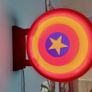 Captain America wall lights box Image 6