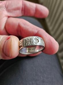 History of Ireland Silver ring