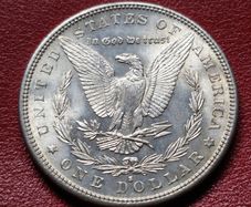 United States 1882 S Silver 1 Morgan Dollar coin