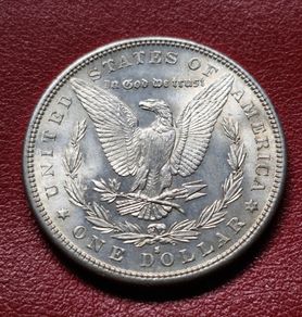 United States 1882 S Silver 1 Morgan Dollar coin