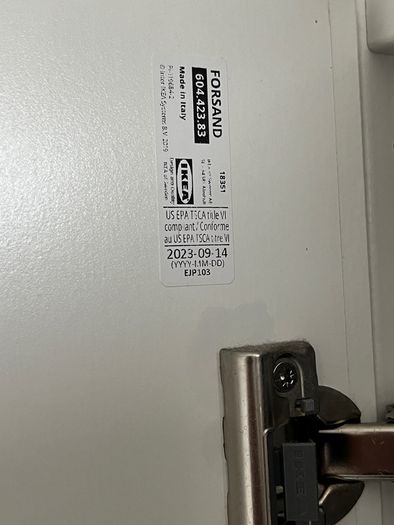 Wardrobe White IKEA Pax