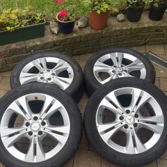 17"Genuine Mercedes Alloy Wheels with Laufenn Tires 225/50/R17