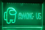 Green Among us Neon light