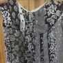 Monsoon silk black and white maxi dress (free post) Image 2