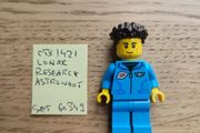 lego cty1421 lunar research astronaut, set 60349