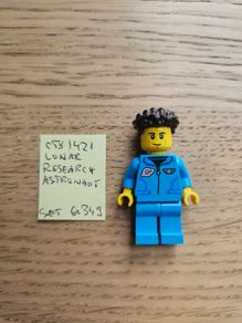 lego cty1421 lunar research astronaut, set 60349