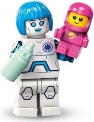 Lego 71046 nurse Android with baby pink astronaut, collectible mini figure series 26