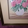 Framed painting - Flowers Image 3