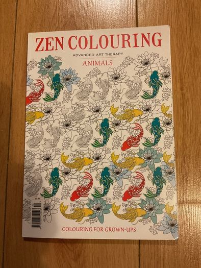 Zen colouring book for adults Brand New