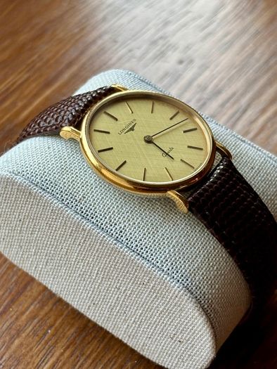Longines Vintage Quartz Gold Watch