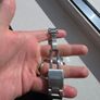 Seiko Prospex Speedtimer Solar 39mm Chronograph White Dial Steel Case Bracelet Watch Image 6
