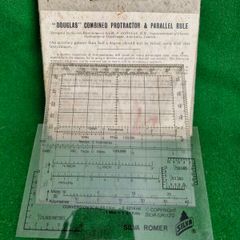 Militaria Douglas RAF WW2 Protector & Parallel Rule