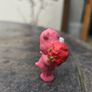 Lots of Heart Love Bear Carebear Mini Figure 1983-1984 Kenner A.G.C. Image 4