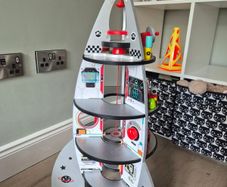 Toy rocket - HAPE 4 stage wooden,
