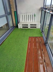 FREE Wooden Pallet Balcony Bench - Complete Patio Set Bundle (Dublin 13)