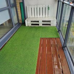 FREE Wooden Pallet Balcony Bench - Complete Patio Set Bundle (Dublin 13)