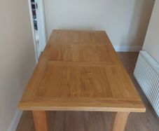 Solid oak table