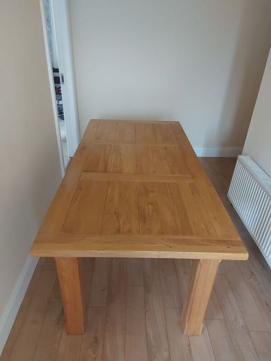 Solid oak table