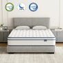Double Mattress 4FT6, Memory Foam and 7-Zone Pocket Spring Orthopedic Hybrid Double Size Mattress In a Box, Medium Firm Feel for Pressure & Back Pain Relief, 135x190x25cm Image 5